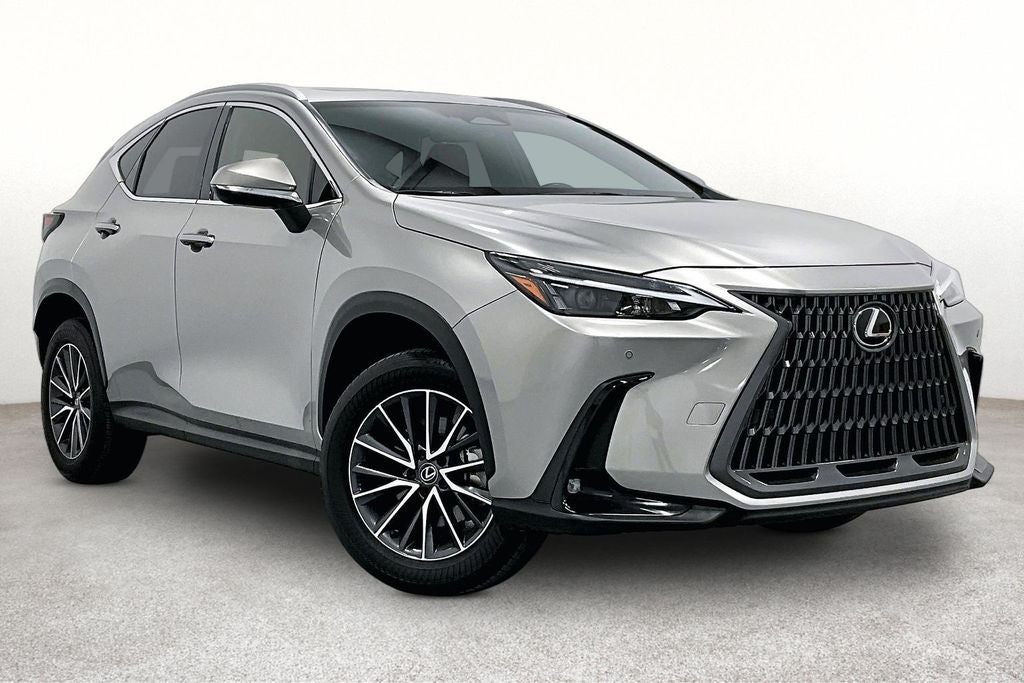 2024 Lexus NX 250 Premium in Atomic Silver — front three-quarter view